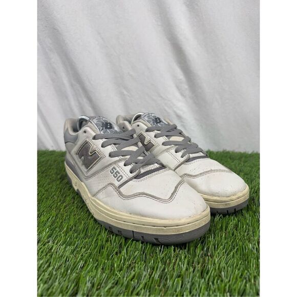 Size 9.5 - New Balance 550 x Aime Leon Dore Silver 2020 - Picture 1 of 9